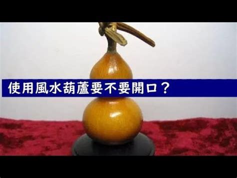 開口葫蘆 閉口葫蘆